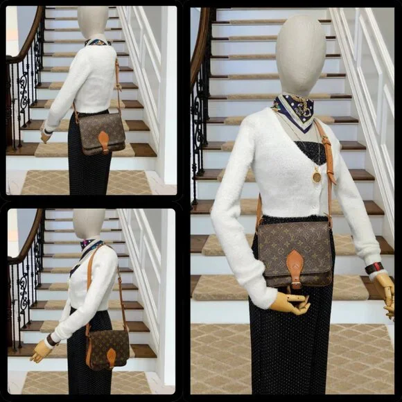 Louis Vuitton Monogram Cartouchière Bag - Picture 17 of 17